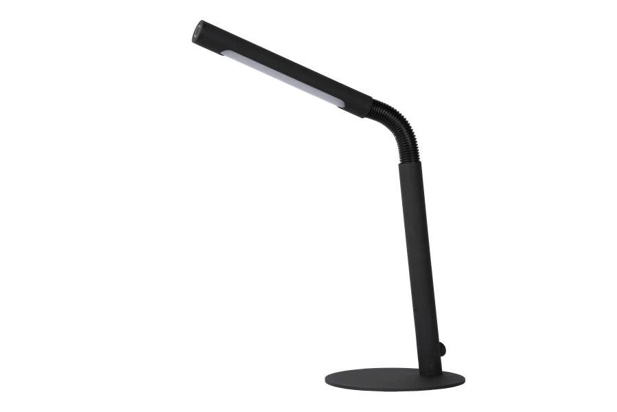 Lucide GILLY - Lámpara de escritorio Recargable - Batería/acumulador - LED Regul. - 1x3W 2700K - Negro - UIT